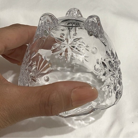 Miniature Crystal Serving Bowl with Ladle - Picture 5 of 5